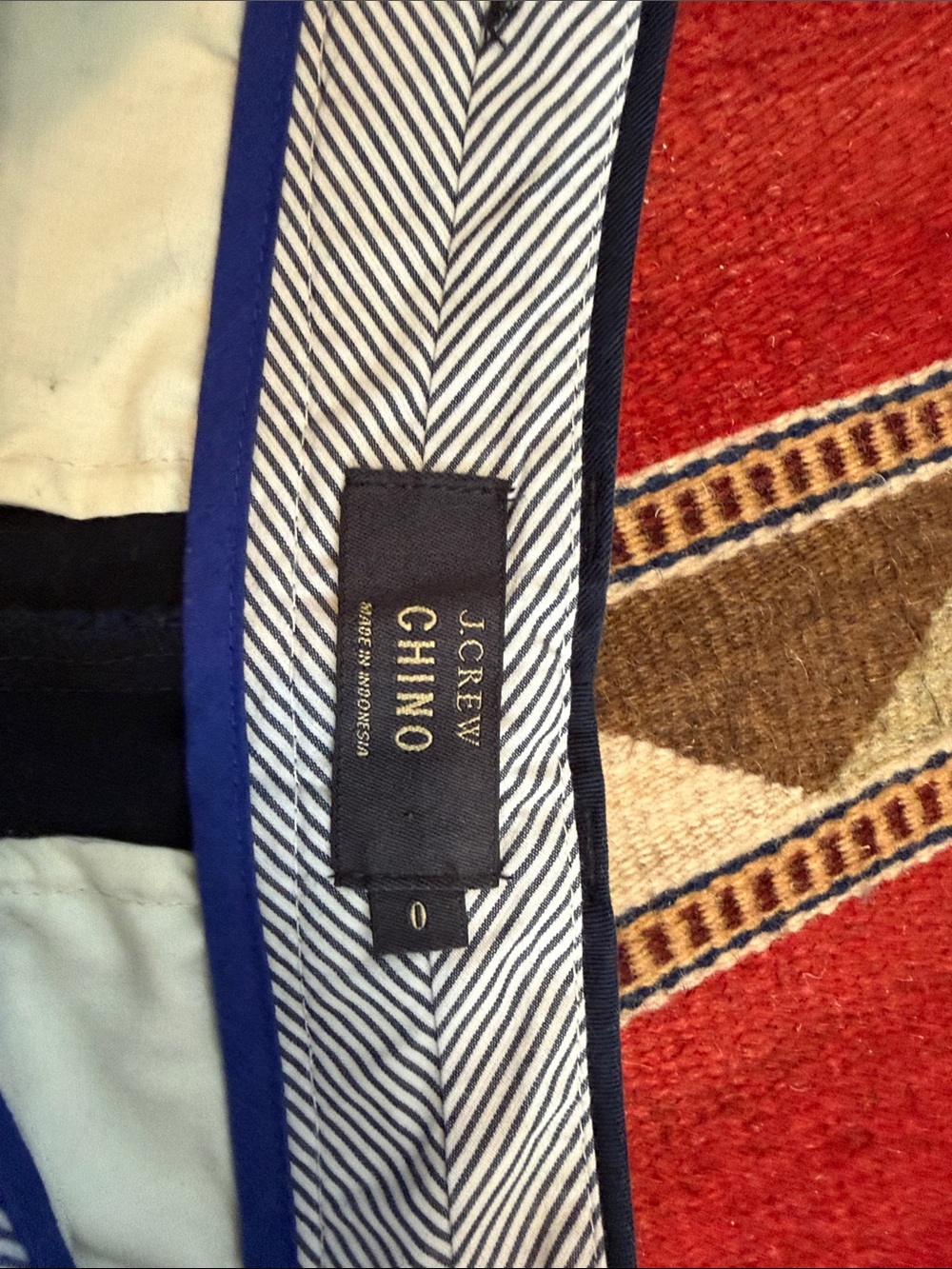 J. Crew Navy Women's Chino Shorts - Picture 3 of 3